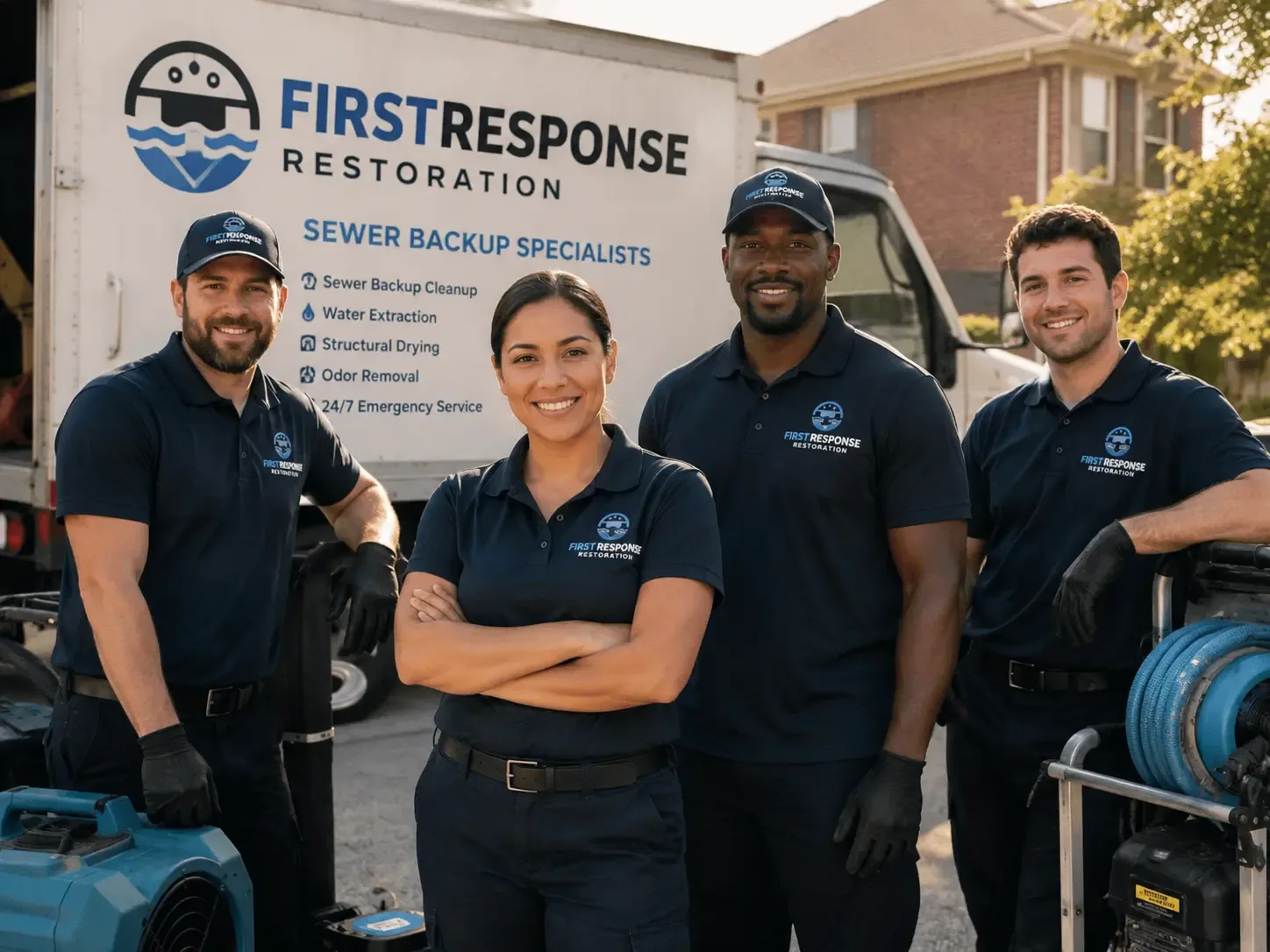 FirstResponse Restoration serving Stamps, AR